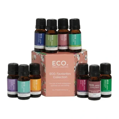 Eco Modern Essentials ECO. Modern Essentials Essential Oil Favourites Collection 10ml x 10 Pack - Fresh Bloom Skin - Premium Skincare Solutions for Nourished, Hydrated, and Radiant Skin Every Day