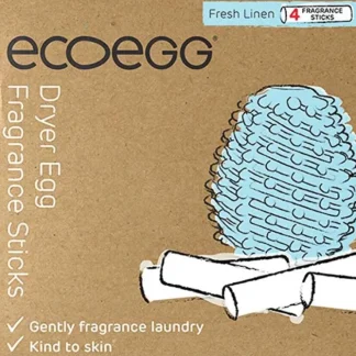 Ecoegg Dryer Egg Fragrance Sticks Fresh Linen 4pk - Fresh Bloom Skin - Premium Skincare Solutions for Nourished, Hydrated, and Radiant Skin Every Day