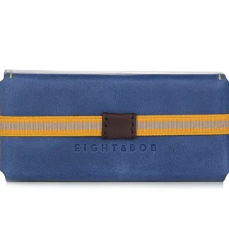 Eight & Bob Fragrance Leather Case - # Navy Blue 1pc - Fresh Bloom Skin - Premium Skincare Solutions for Nourished, Hydrated, and Radiant Skin Every Day