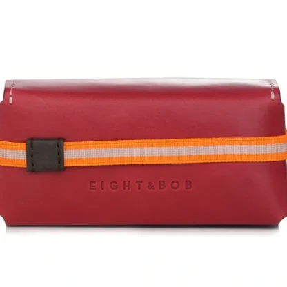 Eight & Bob Fragrance Leather Case - # Pomodoro Red (For 30ml) 1pc - Fresh Bloom Skin - Premium Skincare Solutions for Nourished, Hydrated, and Radiant Skin Every Day