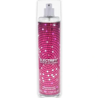 Electrify by Paris Hilton for Women - 8 oz Fragrance Mist - Fresh Bloom Skin - Premium Skincare Solutions for Nourished, Hydrated, and Radiant Skin Every Day