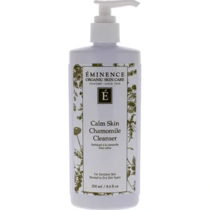 Eminence Calm Skin Chamomile Cleanser by Eminence for Unisex - 8.4 oz Cleanser - Fresh Bloom Skin - Premium Skincare Solutions for Nourished, Hydrated, and Radiant Skin Every Day