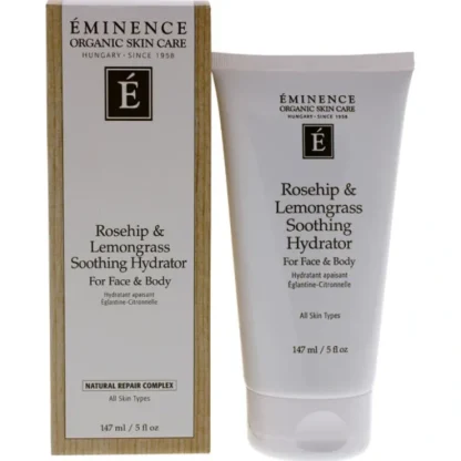 Eminence Rosehip and Lemongrass Soothing Hydrator by Eminence for Unisex - 5 oz Moisturizer - Fresh Bloom Skin - Premium Skincare Solutions for Nourished, Hydrated, and Radiant Skin Every Day