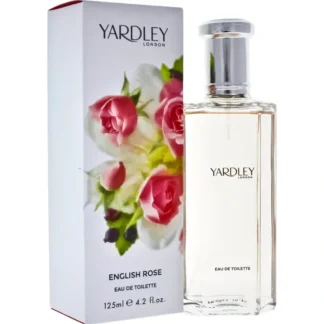 English Rose by Yardley London for Women - 4.2 oz EDT Spray - Fresh Bloom Skin - Premium Skincare Solutions for Nourished, Hydrated, and Radiant Skin Every Day