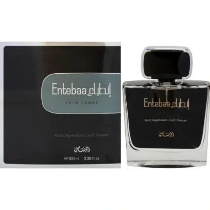 Entebaa by Rasasi for Men - 3.38 oz EDP Spray - Fresh Bloom Skin - Premium Skincare Solutions for Nourished, Hydrated, and Radiant Skin Every Day