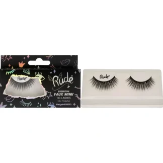 Essential Faux Mink 3D Lashes - Babydoll by Rude Cosmetics for Women - 1 Pc Pair - Fresh Bloom Skin - Premium Skincare Solutions for Nourished, Hydrated, and Radiant Skin Every Day