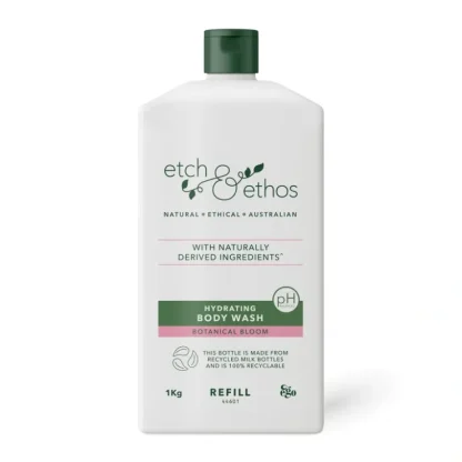 Etch&Ethos Hydrating Body Wash 1kg - Botanical Bloom - Fresh Bloom Skin - Premium Skincare Solutions for Nourished, Hydrated, and Radiant Skin Every Day