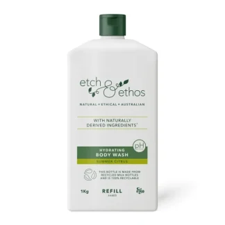 Etch&Ethos Hydrating Body Wash 1kg - Summer Citrus - Fresh Bloom Skin - Premium Skincare Solutions for Nourished, Hydrated, and Radiant Skin Every Day
