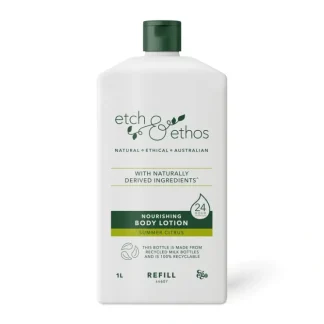Etch&Ethos Nourishing Body Lotion 1L - Summer Citrus - Fresh Bloom Skin - Premium Skincare Solutions for Nourished, Hydrated, and Radiant Skin Every Day