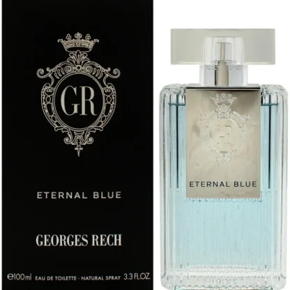 Eternal Blue by Georges Rech for Men - 3.3 oz EDT Spray - Fresh Bloom Skin - Premium Skincare Solutions for Nourished, Hydrated, and Radiant Skin Every Day
