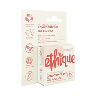 Ethique Bar Conditioner Intensive Solid Too Delicious (For Very Dry Or Damaged Hair) 15g - Fresh Bloom Skin - Premium Skincare Solutions for Nourished, Hydrated, and Radiant Skin Every Day