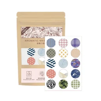 EUCA Aromatic Mask Sticker (Pattern) ? Moroccan Rose 15pcs - Fresh Bloom Skin - Premium Skincare Solutions for Nourished, Hydrated, and Radiant Skin Every Day