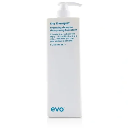 Evo The Therapist Hydrating Shampoo 1000ml/33.8oz - Fresh Bloom Skin - Premium Skincare Solutions for Nourished, Hydrated, and Radiant Skin Every Day