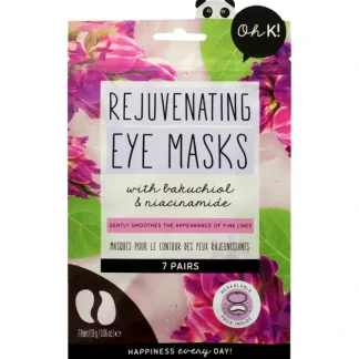 Eye Mask - Rejuvenating by Oh K! for Unisex - 7 Pair Mask - Fresh Bloom Skin - Premium Skincare Solutions for Nourished, Hydrated, and Radiant Skin Every Day