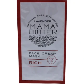 Face Cream Mask - Rich by Mama Butter for Women - 1 Pc Mask - Fresh Bloom Skin - Premium Skincare Solutions for Nourished, Hydrated, and Radiant Skin Every Day