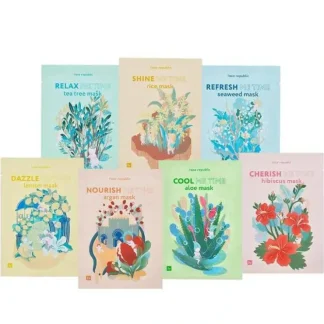 Face Republic Face Republic Me Time Mask Set (7 Types) 161ml - Fresh Bloom Skin - Premium Skincare Solutions for Nourished, Hydrated, and Radiant Skin Every Day