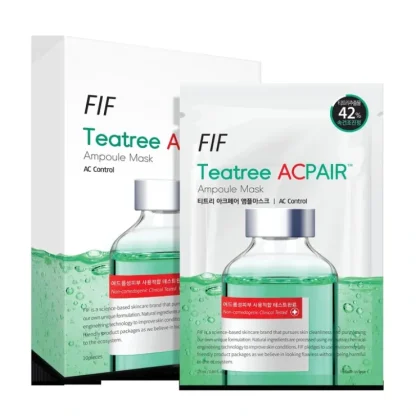 Faith In Face Teatree ACPAIR Ampoule Mask (10pcs) 10PCS - Fresh Bloom Skin - Premium Skincare Solutions for Nourished, Hydrated, and Radiant Skin Every Day