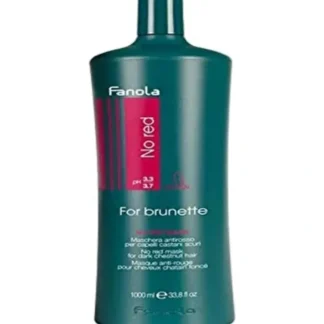 Fanola No Red Mask Anti Red Reflexes On Colored and Natural Hair with Dark Tones 1000 Scentful 1000ml - Fresh Bloom Skin - Premium Skincare Solutions for Nourished, Hydrated, and Radiant Skin Every Day