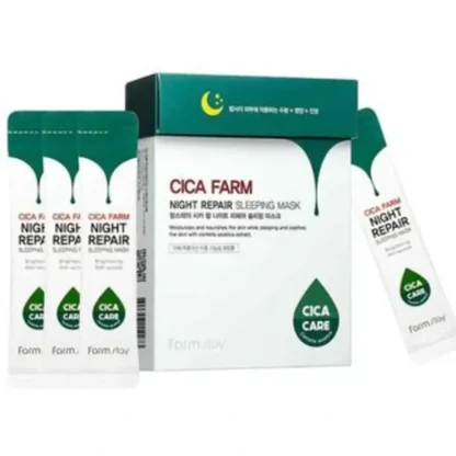 Farm Stay Cica Farm Night Repair Sleeping Mask(4ml*20pcs) 4ml*20pcs - Fresh Bloom Skin - Premium Skincare Solutions for Nourished, Hydrated, and Radiant Skin Every Day