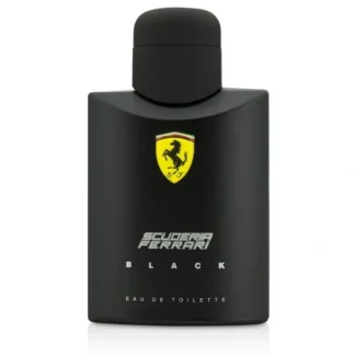 Ferrari Scuderia Black Eau De Toilette Spray 125ml/4.2oz - Fresh Bloom Skin - Premium Skincare Solutions for Nourished, Hydrated, and Radiant Skin Every Day