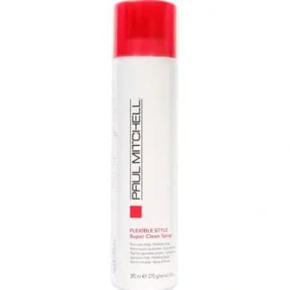 Flexible Style Super Clean Spray by Paul Mitchell for Unisex - 9.5 oz Hair Spray - Fresh Bloom Skin - Premium Skincare Solutions for Nourished, Hydrated, and Radiant Skin Every Day