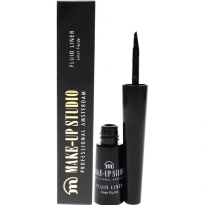 Fluid Liner Eyeliner - Sparkling Black by Make-Up Studio for Women - 0.08 oz Eyeliner - Fresh Bloom Skin - Premium Skincare Solutions for Nourished, Hydrated, and Radiant Skin Every Day