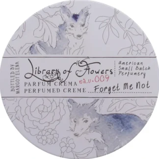 Forget Me Not Parfum Crema by Library of Flowers for Unisex - 2.5 oz Cream - Fresh Bloom Skin - Premium Skincare Solutions for Nourished, Hydrated, and Radiant Skin Every Day