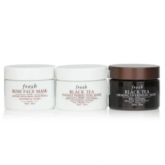 Fresh Mini Face Mask Trio Set 3pcs - Fresh Bloom Skin - Premium Skincare Solutions for Nourished, Hydrated, and Radiant Skin Every Day