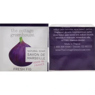 Fresh Soap - Fig by The Cottage Greenhouse for Unisex - 3.5 oz Soap - Fresh Bloom Skin - Premium Skincare Solutions for Nourished, Hydrated, and Radiant Skin Every Day