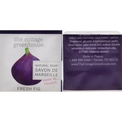Fresh Soap - Fig by The Cottage Greenhouse for Unisex - 3.5 oz Soap - Fresh Bloom Skin - Premium Skincare Solutions for Nourished, Hydrated, and Radiant Skin Every Day