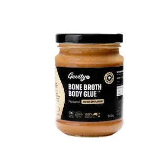 Gevity Rx Bone Broth Concentrate Natural 260g - Fresh Bloom Skin - Premium Skincare Solutions for Nourished, Hydrated, and Radiant Skin Every Day