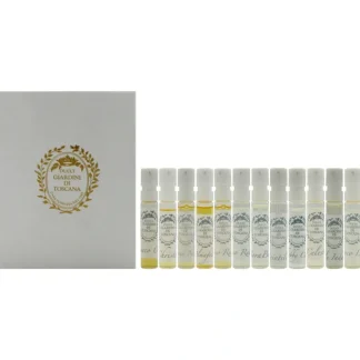 Giardini Di Toscana Discovery Set by Giardini Di Toscana for Unisex - 12 Pc Mini Gift Set 0.06oz Almafolia EDP Spray, 0.06oz Bianco Latte EDP Spray, 0.06oz Bianco Oro EDP Spray, 0.06oz Blu Indaco EDP Spray, 0.06oz Borabora EDP Spray, 0.06oz Celeste EDP Sp - Fresh Bloom Skin - Premium Skincare Solutions for Nourished, Hydrated, and Radiant Skin Every Day
