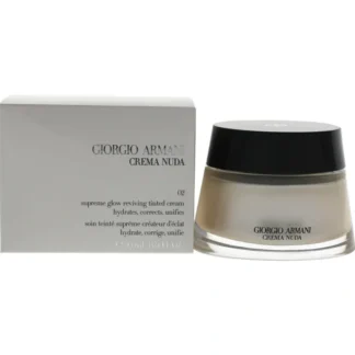 Giorgio Armani Crema Nuda - 02 by Giorgio Armani for Women - 1.69 oz Cream - Fresh Bloom Skin - Premium Skincare Solutions for Nourished, Hydrated, and Radiant Skin Every Day