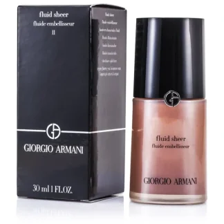 Giorgio Armani Fluid Sheer - # 11 Amber 30ml/1oz - Fresh Bloom Skin - Premium Skincare Solutions for Nourished, Hydrated, and Radiant Skin Every Day