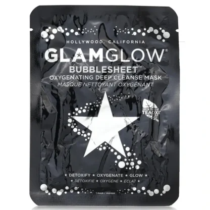 Glamglow Bubblesheet Oxygenating Deep Cleanse Mask 1sheet - Fresh Bloom Skin - Premium Skincare Solutions for Nourished, Hydrated, and Radiant Skin Every Day
