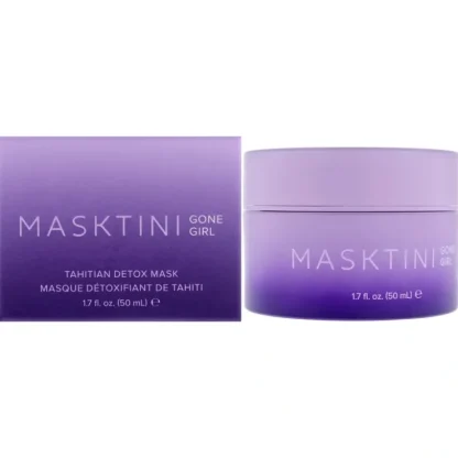 Gone Girl Tahitian Detox Mask by Masktini for Women - 1.7 oz Mask - Fresh Bloom Skin - Premium Skincare Solutions for Nourished, Hydrated, and Radiant Skin Every Day