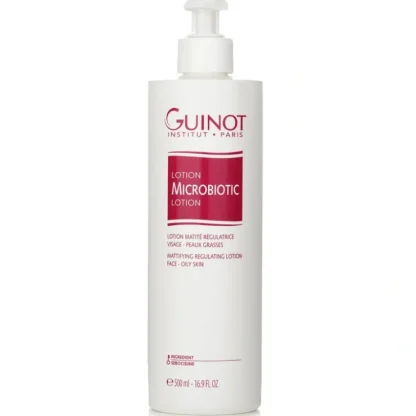 Guinot Microbiotic Mattifying Regulating Lotion (Oily Skin) 500ml/16.9oz - Fresh Bloom Skin - Premium Skincare Solutions for Nourished, Hydrated, and Radiant Skin Every Day