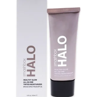 Halo Healthy Glow All-In-One Tinted Moisturizer SPF 25 - Tan by SmashBox for Women - 1.4 oz Makeup - Fresh Bloom Skin - Premium Skincare Solutions for Nourished, Hydrated, and Radiant Skin Every Day