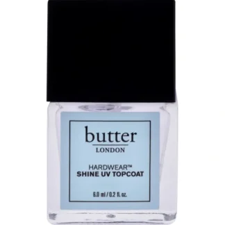 Hardwear Shine UV Topcoat by Butter London for Women - 0.2 oz Nail Treatment - Fresh Bloom Skin - Premium Skincare Solutions for Nourished, Hydrated, and Radiant Skin Every Day