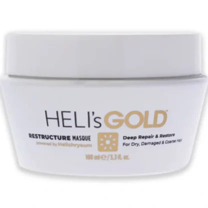 Helis Gold Restructure Masque by Helis Gold for Unisex - 3.3 oz Masque - Fresh Bloom Skin - Premium Skincare Solutions for Nourished, Hydrated, and Radiant Skin Every Day