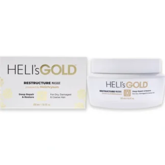 Helis Gold Restructure Masque by Helis Gold for Unisex - 8.4 oz Masque - Fresh Bloom Skin - Premium Skincare Solutions for Nourished, Hydrated, and Radiant Skin Every Day