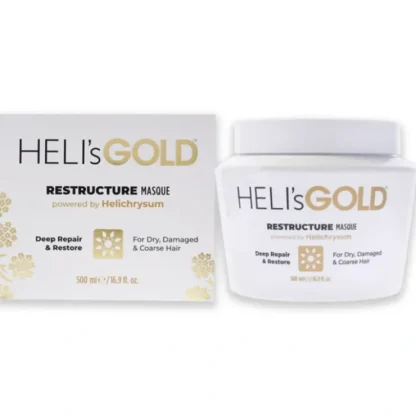 Helis Gold Restructure Masque by Helis Gold for Unisex - 16.9 oz Masque - Fresh Bloom Skin - Premium Skincare Solutions for Nourished, Hydrated, and Radiant Skin Every Day
