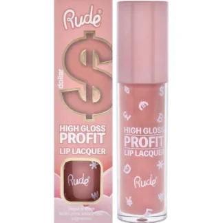 High Gloss Profit Lip Lacquer - Dollar by Rude Cosmetics for Women - 0.141 oz Lip Gloss - Fresh Bloom Skin - Premium Skincare Solutions for Nourished, Hydrated, and Radiant Skin Every Day