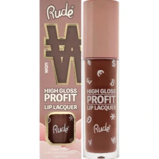 High Gloss Profit Lip Lacquer - Won by Rude Cosmetics for Women - 0.141 oz Lip Gloss - Fresh Bloom Skin - Premium Skincare Solutions for Nourished, Hydrated, and Radiant Skin Every Day