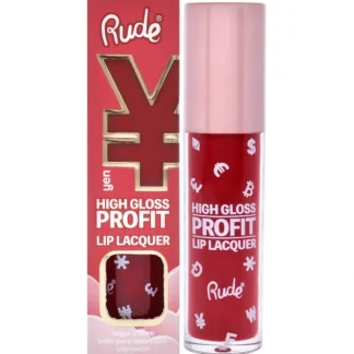 High Gloss Profit Lip Lacquer - Yen by Rude Cosmetics for Women - 0.141 oz Lip Gloss - Fresh Bloom Skin - Premium Skincare Solutions for Nourished, Hydrated, and Radiant Skin Every Day
