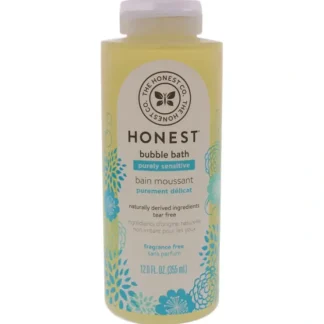 Honest Bubble Bath - Fragrance Free by Honest for Kids - 12 oz Bubble Bath - Fresh Bloom Skin - Premium Skincare Solutions for Nourished, Hydrated, and Radiant Skin Every Day