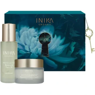 Inika Organic Moonlight Duo - Fresh Bloom Skin - Premium Skincare Solutions for Nourished, Hydrated, and Radiant Skin Every Day