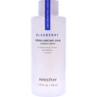 Innisfree Blueberry Rebalancing Toner by Innisfree for Unisex - 5.07 oz Toner - Fresh Bloom Skin - Premium Skincare Solutions for Nourished, Hydrated, and Radiant Skin Every Day