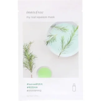 Innisfree My Real Squeeze Mask - Tea Tree 20ml - Fresh Bloom Skin - Premium Skincare Solutions for Nourished, Hydrated, and Radiant Skin Every Day