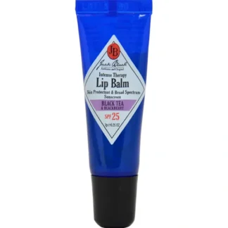 Jack Black Intense Therapy Lip Balm SPF 25 - Black Tea and Blackberry by Jack Black for Men - 0.25 oz Lip Balm - Fresh Bloom Skin - Premium Skincare Solutions for Nourished, Hydrated, and Radiant Skin Every Day